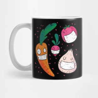 vegetarian funny mask vegans Mug